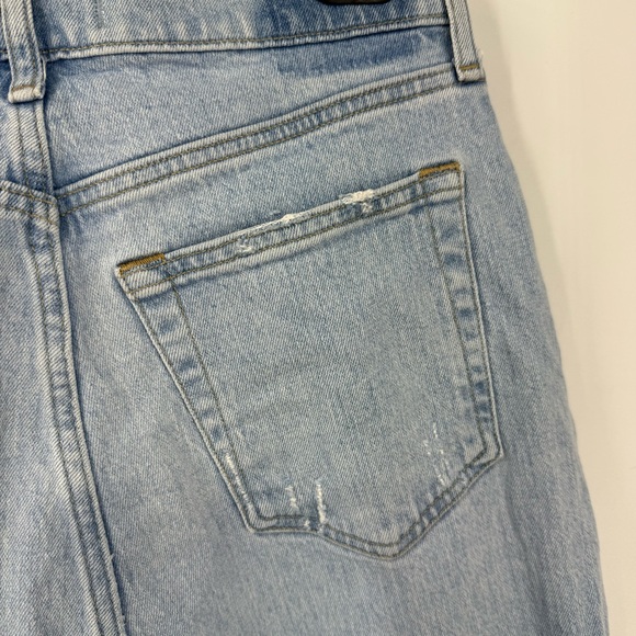 Abercrombie & Fitch The Dad High Rise curve love criss-cross waist jeans 8/29 - Picture 7 of 16